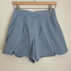 Apuweiser-Riche light blue high waist petal shorts size 1 / XS